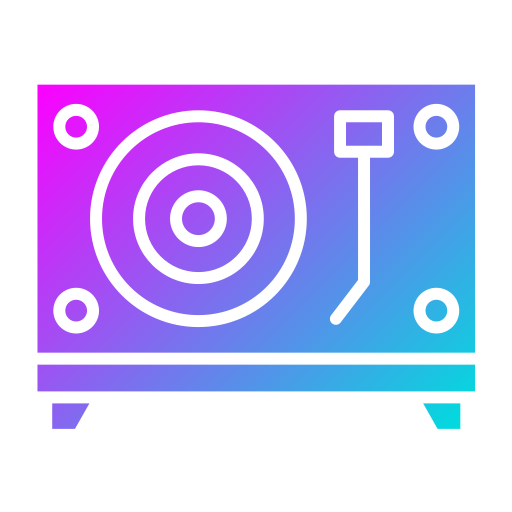 Turntable free icon Turntable free icon