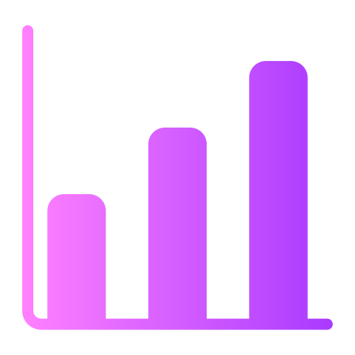 gráfico de barras icono gratis