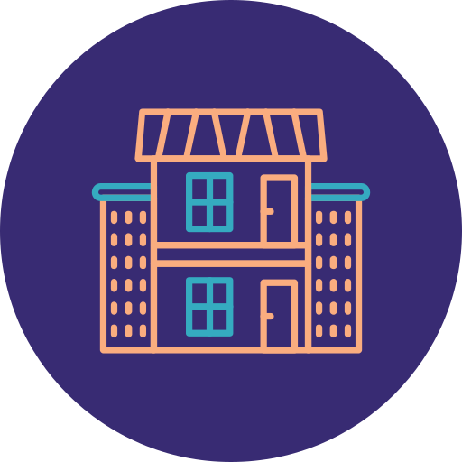 mansión icono gratis