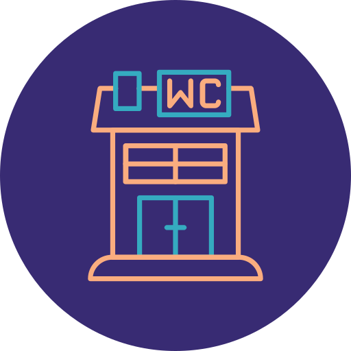 Общественный туалет бесплатно иконка
