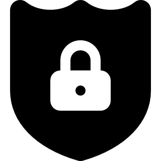 Shield with Lock free icon