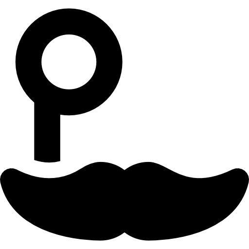 bigote icono gratis