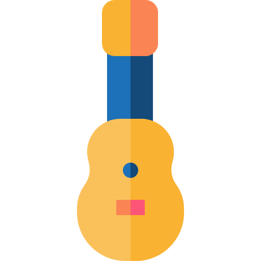 Acoustic guitar - free icon