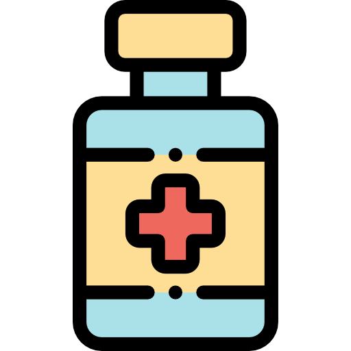 Medicine Detailed Rounded Lineal color icon