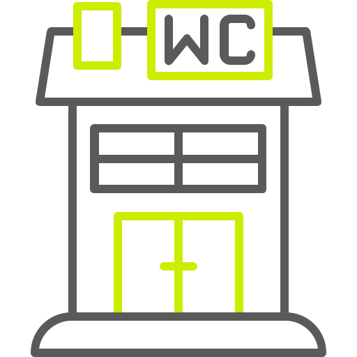banheiro público grátis ícone