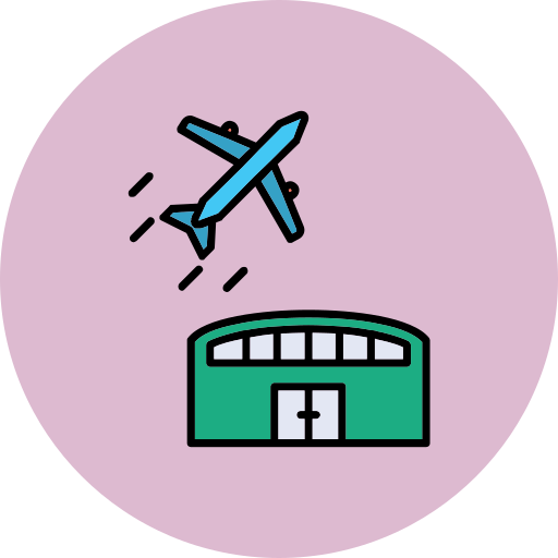 aeropuerto icono gratis