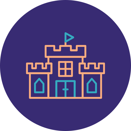 castillo icono gratis