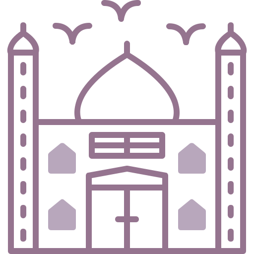 mosquée Icône gratuit mosquée Icône gratuit