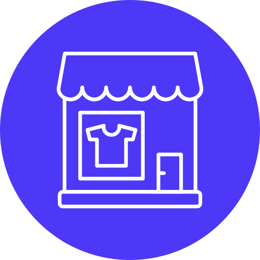 tienda de ropa icono gratis