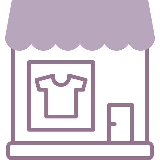 tienda de ropa icono gratis