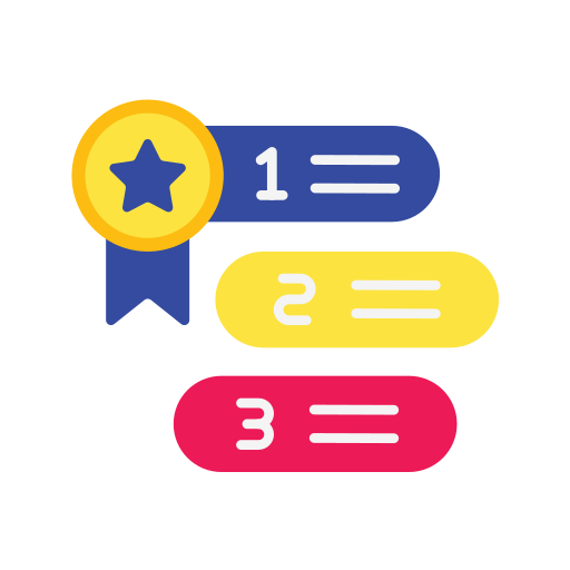 clasificación icono gratis
