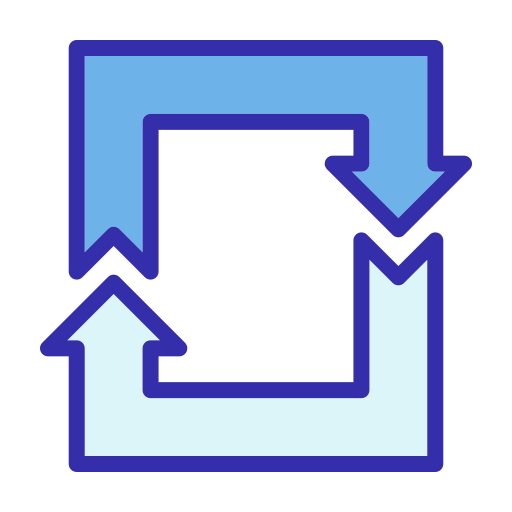 Two arrows free icon Two arrows free icon