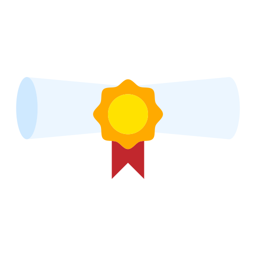 diploma grátis ícone diploma grátis ícone