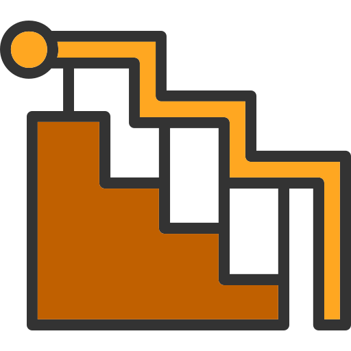 escaleras icono gratis