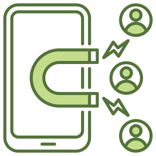 Inbound marketing free icon Inbound marketing free icon