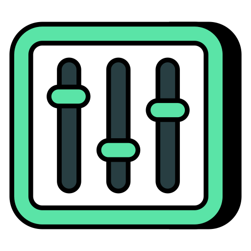 Equalizer free icon Equalizer free icon