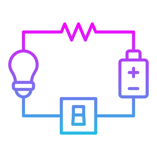 circuito electrico icono gratis