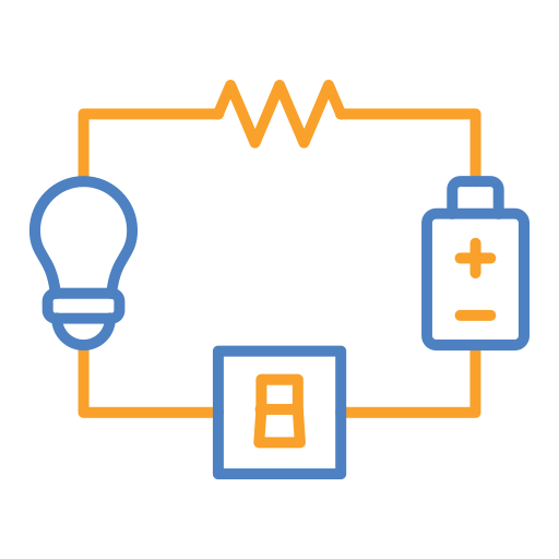 circuito electrico icono gratis