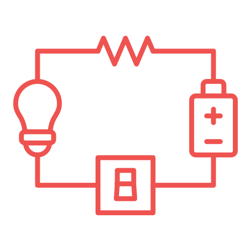 circuito electrico icono gratis