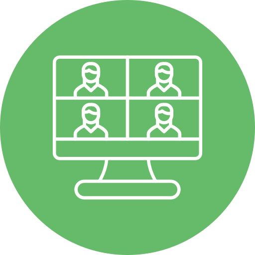 videokonferenz kostenlos Icon videokonferenz kostenlos Icon