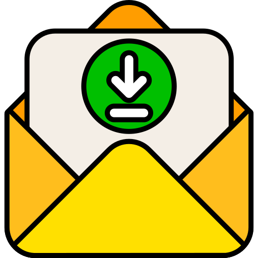 recibir correo icono gratis