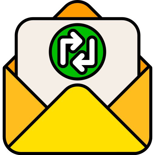 Exchange mails free icon