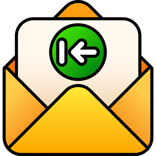 recibir correo icono gratis