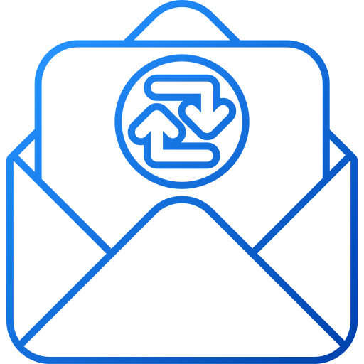 Exchange mails free icon
