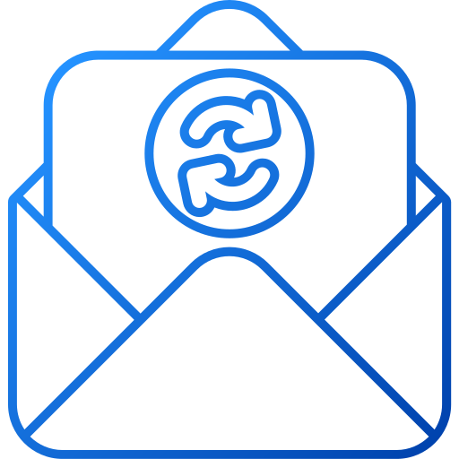Exchange mails free icon