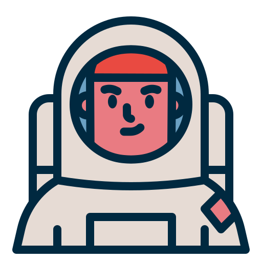 astronauta icono gratis