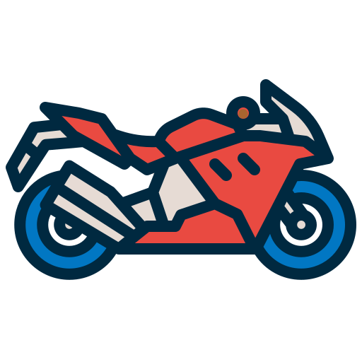 deportes de motor icono gratis