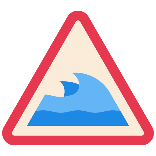 tsunami icono gratis