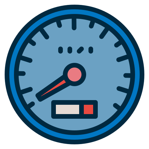 Speedometer Generic color outline icon