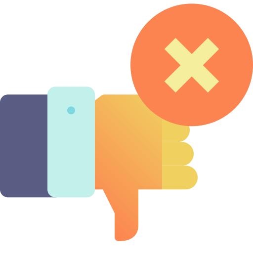 nicht bestätigt kostenlos Icon nicht bestätigt kostenlos Icon