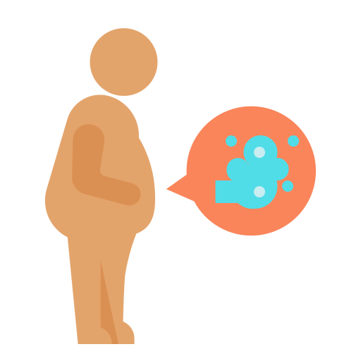 Bloating free icon Bloating free icon