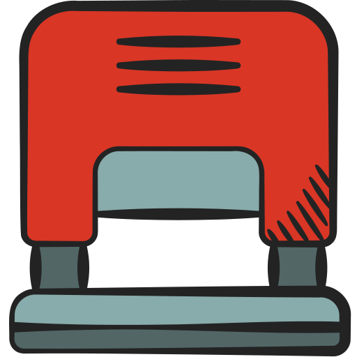 perforadora icono gratis