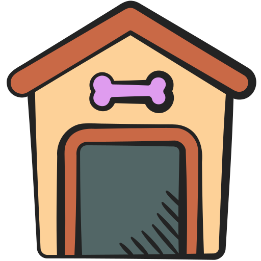 Dog house - Free animals icons