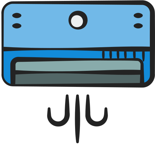 aire acondicionado icono gratis