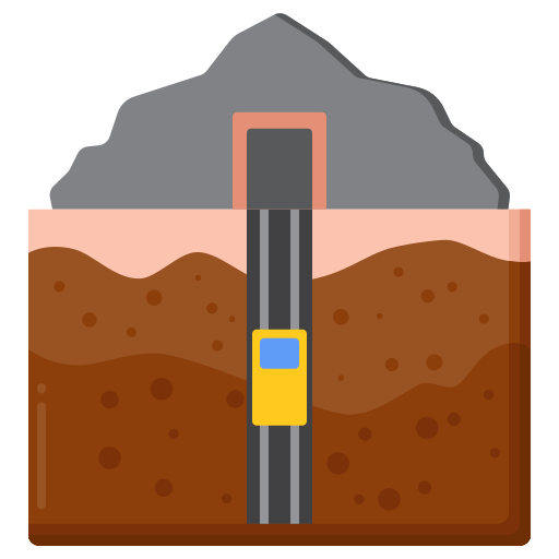 minería icono gratis