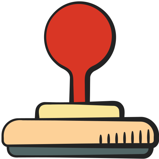 estampilla icono gratis