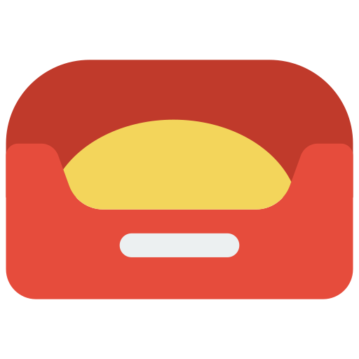 cama para mascotas icono gratis