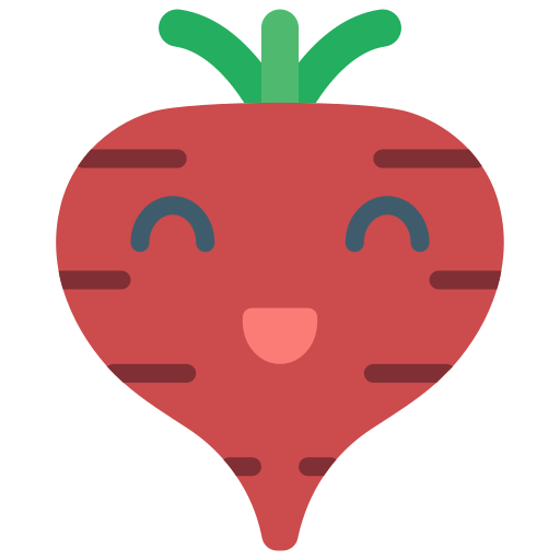 Beetroot Basic Miscellany Flat icon