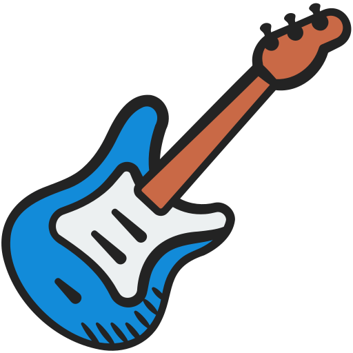 guitarra icono gratis