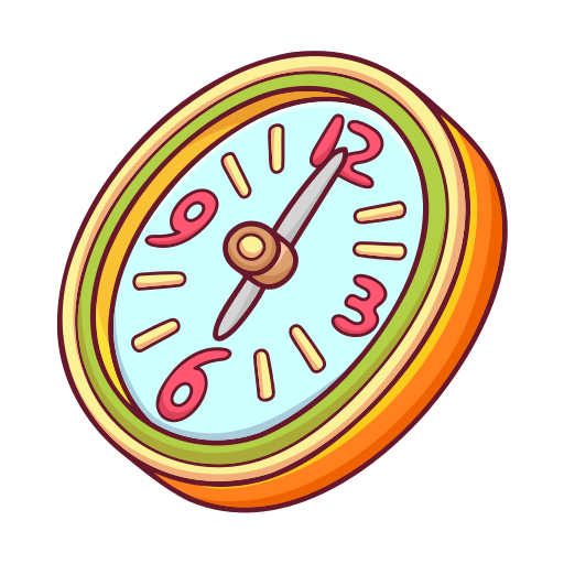 reloj gratis sticker