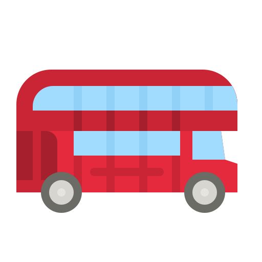 Double decker bus - Free transportation icons