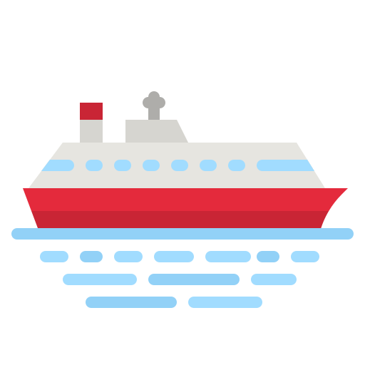 Ferry boat - Free transportation icons