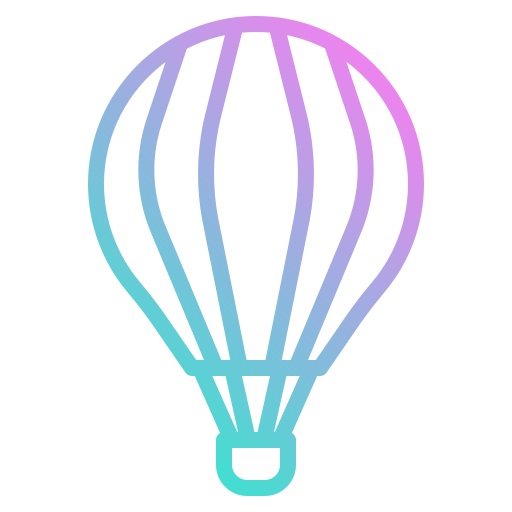 globo aerostático icono gratis