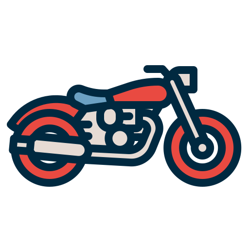 motocicleta icono gratis