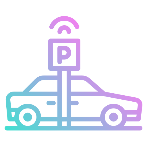 aparcamiento de coches icono gratis