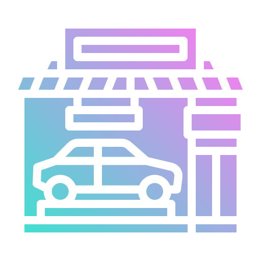 sala de exposición icono gratis